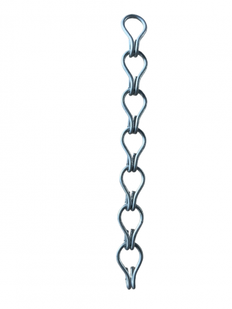 Цепочка Crapal оцинкованная (7 звеньев)